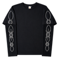 studded black longsleeve
