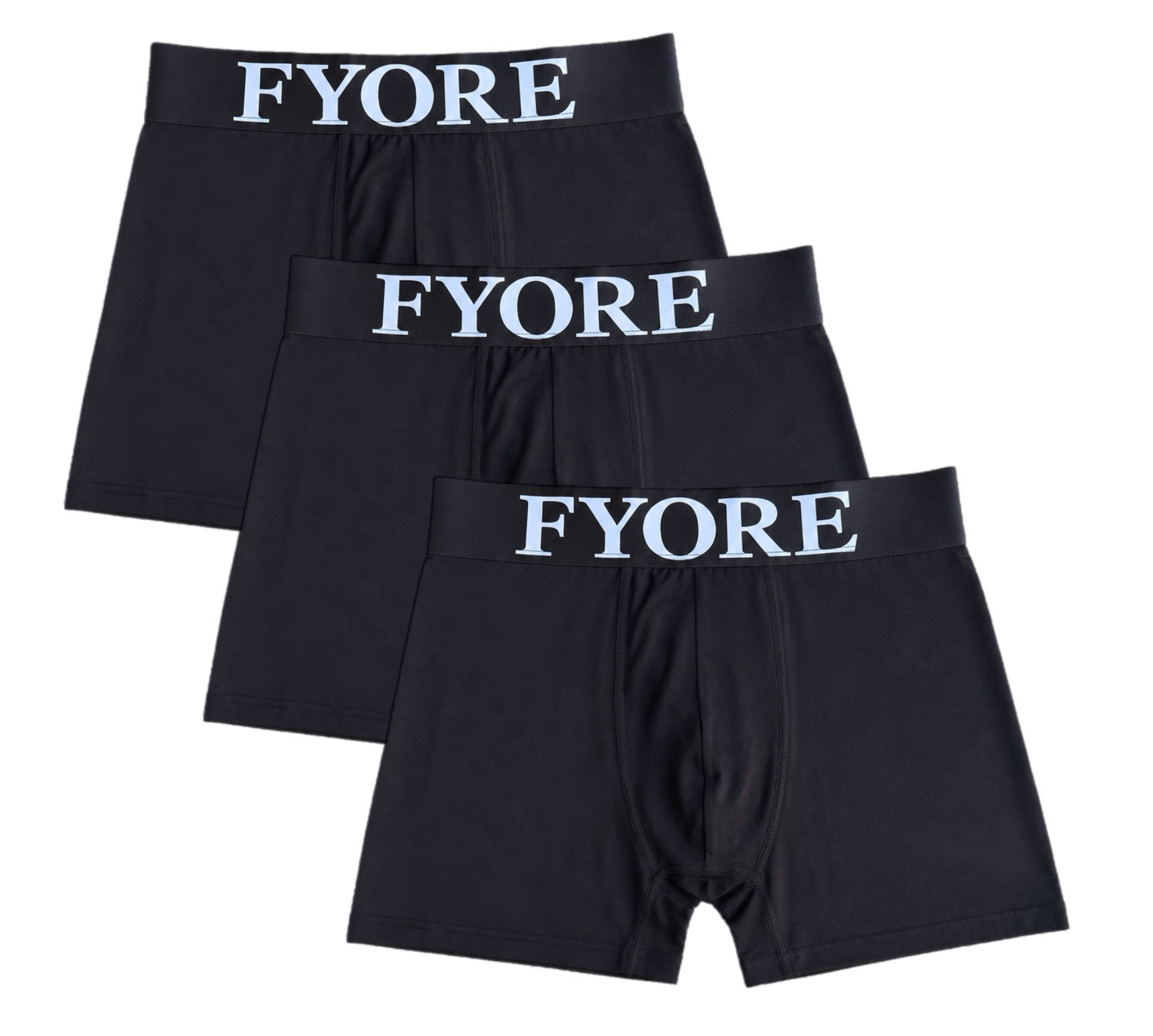 PACK full black underwear