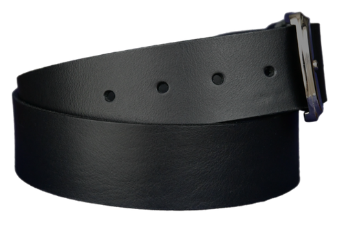 Black light Studded leather belt V0