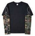 studded camo longlseeve